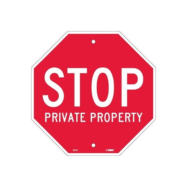 Nmc Stop Private Property SS7R - main